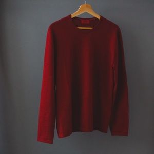 Men’s BOSS extra fine merino wool sweater - pristine